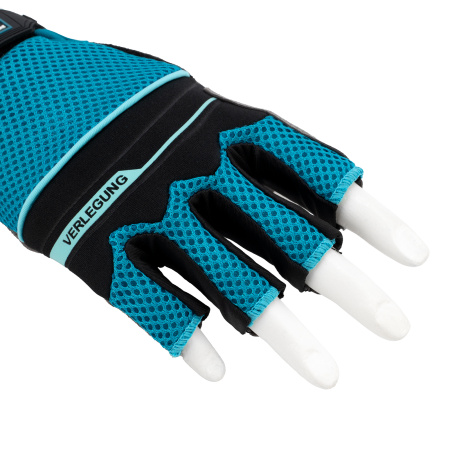 Перчатки комбинированные облегченные, открытые пальцы, AKTIV, размер М (8) Gross цена