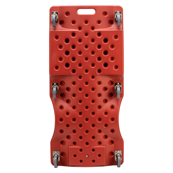 Лежак ремонтный на шести колесах, 1000 х 475 х 128 мм, пластиковый Matrix цена