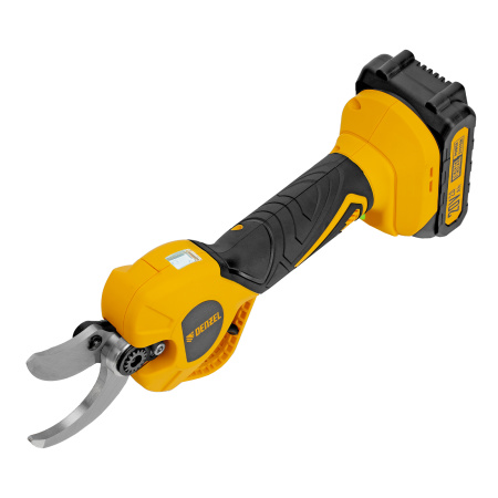 Секатор аккумуляторный, бесщет., CP-40BL, Li-Ion, 20 В, лезвия SK5 Denzel цена