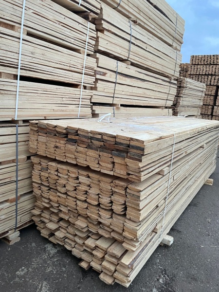 Доска для поддонов 25х100х1200 Хвоя