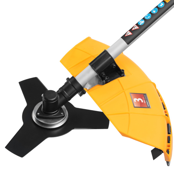 Триммер бензиновый DGT-52-PRO, анти-вибро, 52 см3, неразъем, состоит из 2 частей Denzel цена