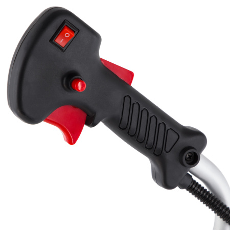 Триммер бензиновый DR-33, 33 см3, неразъемная штанга, состоит из 2 частей Denzel цена