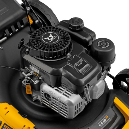 Газонокосилка бензиновая GLR-460SP-ZS, 149 см3, ширина 46 см, привод, травосборник 65 л Denzel цена