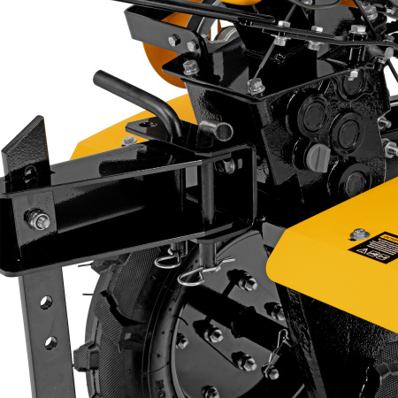 Мотоблок DPT-370S, 7 л.с., ремен.сцеп, фрез 3х4, ШОМ, передачи 3В/1Н Denzel