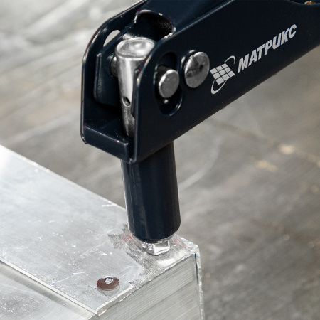 Заклепки 4.0 х 10 мм RAL 8017, темно-коричневый, 50 шт Matrix цена