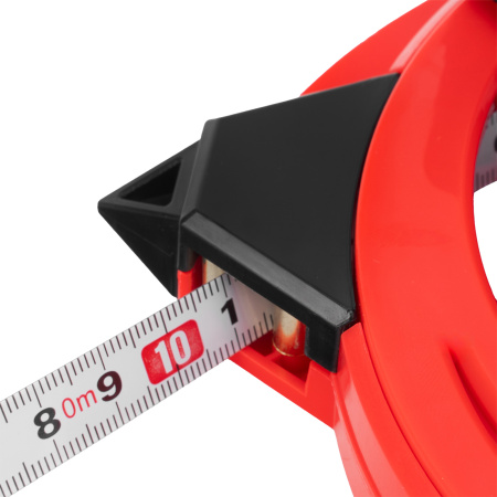 Рулетка геодезическая, 50 м х 12,5 мм, металлическая лента, закрытый корпус Matrix цена