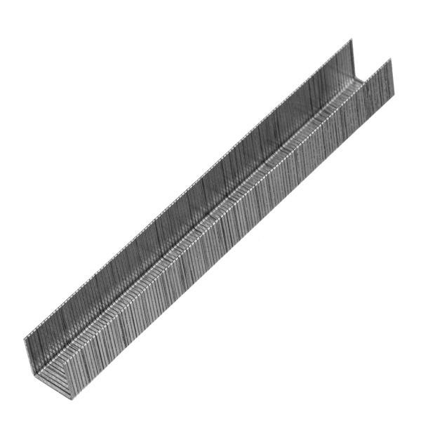 Скобы 21GA для пнев. степл., 14мм, шир. - 0,95мм, тол. - 0,6мм, шир. скобы - 12,8мм, 5000шт Denzel цена