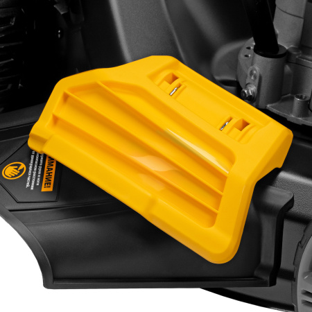 Газонокосилка бензиновая GLD-520SP, 196 куб.см, ширина 52 см, привод, 7 уровней,травосборник 60 л Denzel цена