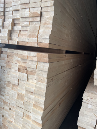 Доска сухая строганная 40х100х6000