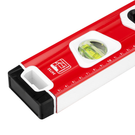 Уровень алюминиевый, магнит, фрезерованный, 3 глазка (1 зеркальный) двухкомпонентные рукоятки, 800 мм Matrix цена