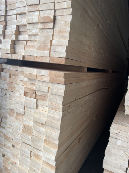 Доска сухая строганная 40х100х6000