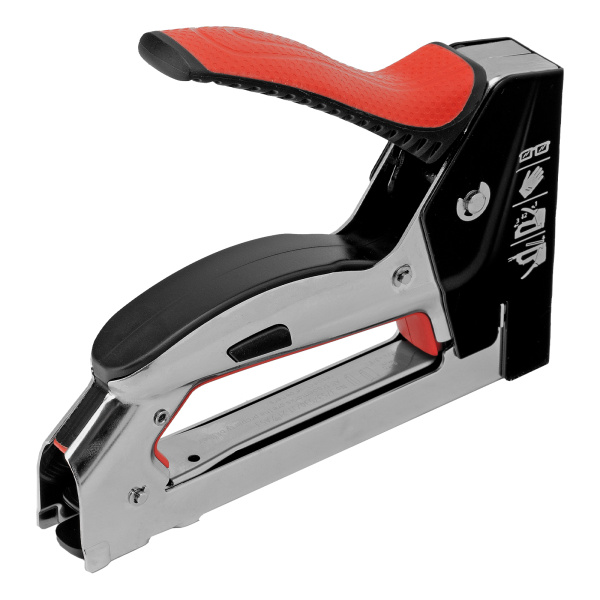 Степлер мебельный, стальной, быстрая загрузка, тип скобы 53, 6-10 мм, PRO Matrix цена