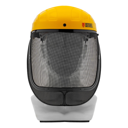 Щиток защитный лицевой с сеткой "СВОНА" НС-01 "ЛЮКС", плавная регулировка храповик Denzel цена