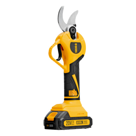 Секатор аккумуляторный, бесщет., CP-30BL, Li-Ion, 20 В, лезвия SK5 // Denzel цена