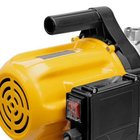 Насосная станция PS800X, 800 Вт, 3200 л/ч, ресивер 24 л, подъем 38 м, нержавейка Denzel