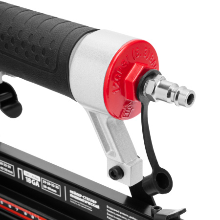 Нейлер-степлер пневматический 2 в 1, гвозди 18GA длина 10-50 мм, скобы 18GA длина 25-40 мм Matrix цена