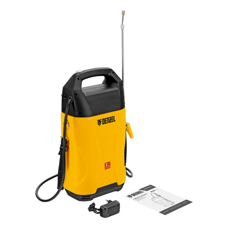 Опрыскиватель аккумуляторный D-8LI, 8 л, 12 В, 2 Ач Denzel цена