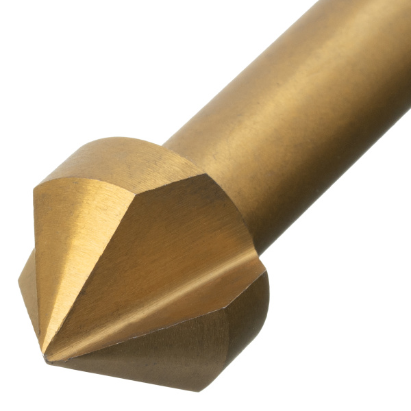 Зенковка конусная под М6, HSS, по металлу, 6-гранный хвостовик Denzel