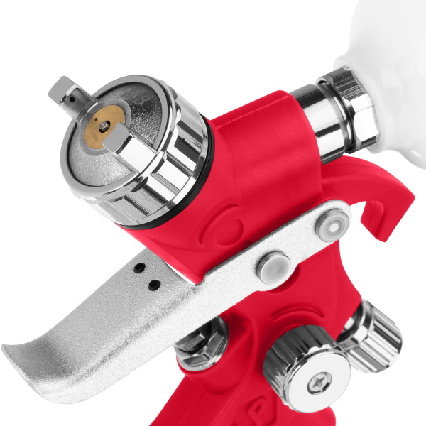 Краскораспылитель HVLP пневмат. с верхним бачком V= 0,1 л, сопло диаметром 0.8 мм Matrix цена