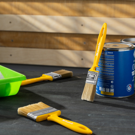 Кисть флейцевая "Лаки" Color Line 35 х 10 мм Matrix цена