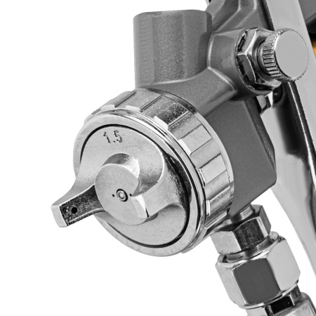 Краскораспылитель пневматический с нижним бачком V 1, 0 л, сопло D 1.2, 1.5 и 1.8 мм Matrix цена