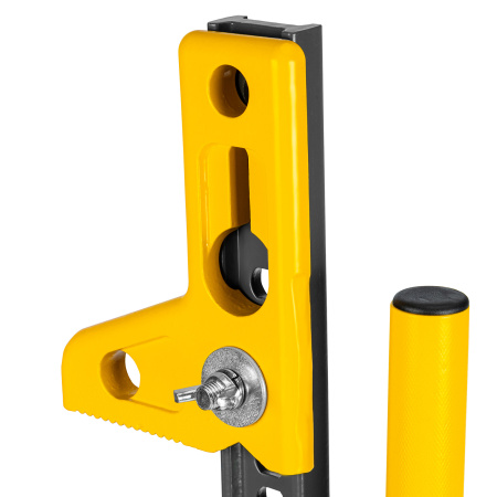 Домкрат реечный профессиональный, 3,5 т, 115-1040 мм, High Jack Denzel цена