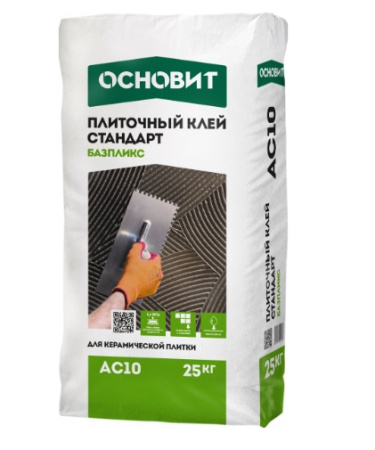 Клей плиточный Основит Базпликс AC10 Стандарт 25 кг