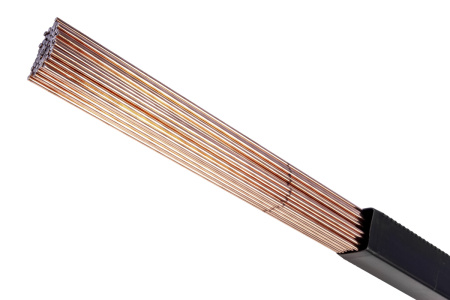 КЕДР Прутки сварочные омедненные  КЕДР TIG ER70S-6/SG2 Ø 2,4 мм (1000 мм пачка 2 кг)