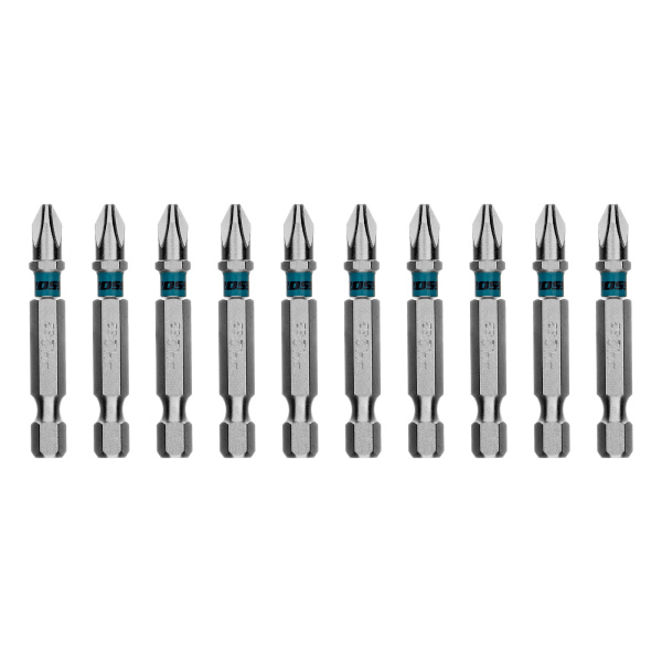 Бита PH2х50мм, сталь S2, шестигр., 10 шт. Gross