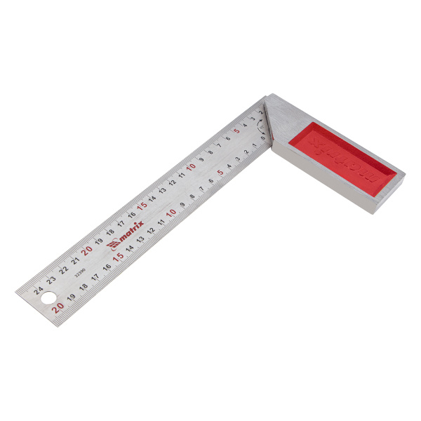 Угольник стальной, 250 мм, градуировка Matrix цена