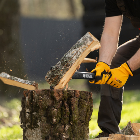 Топор-колун, F5, 1100 гр, двухкомпонентная рукоятка, 500 мм// Denzel цена