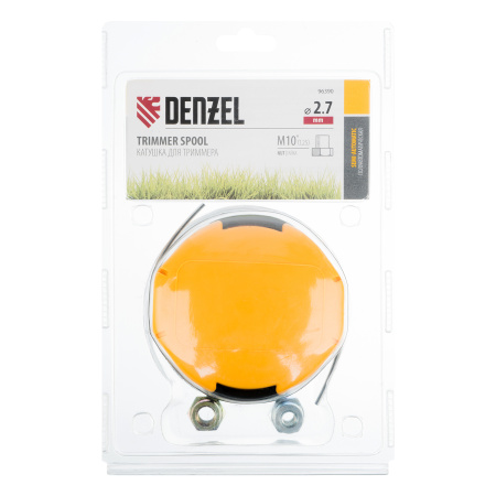 Катушка триммер. полуавтомат. легкая заправка гайка М10 М10 М8, лев. шаг 1,0 1,25мм Denzel цена