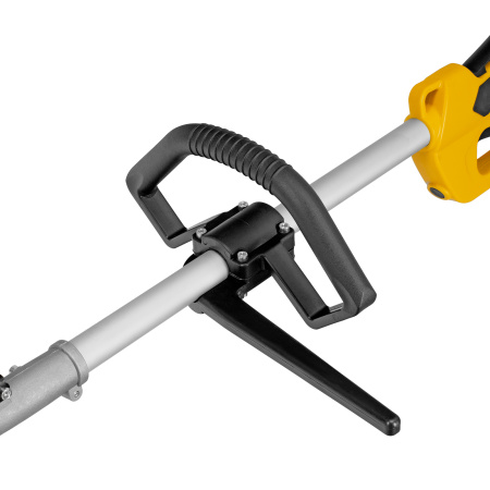 Триммер электрический TE-1220, 1200 Вт, 380 мм, катушка, диск, разборная штанга Denzel цена