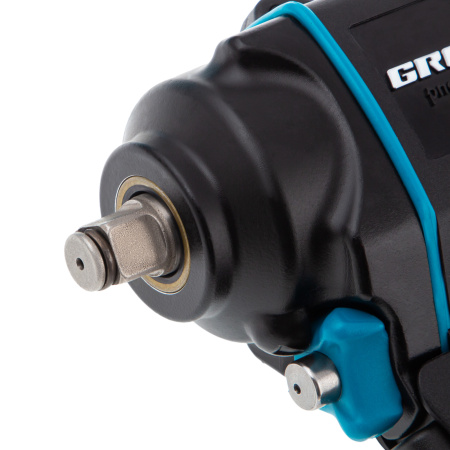 Гайковерт пневматический ударный G985, 1/2, Twin Hammer, 610 Нм, 9000 об/мин, композитный Gross цена