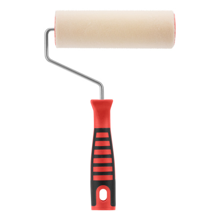 Валик "Велюр" с двухкомпонентной ручкой, 180 мм, ворс 4 мм, D 48 мм, D ручки 6 мм, шерсть Matrix цена