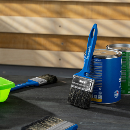 Кисть флейцевая "Водные краски" Color Line  70 x 12 мм Matrix цена