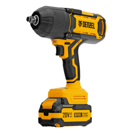 Гайковерт ударный аккумуляторный бесщет. CIWH-BL-20-1000, Li-Ion, 20 В// Denzel