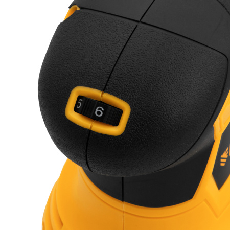 Машина шлифовальная эксцентриковая OS-125, 450 Вт, 6000-12000 об/мин Denzel цена