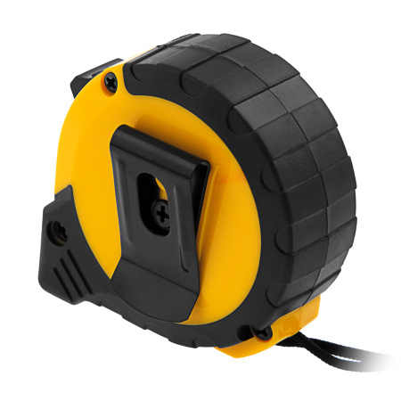 Рулетка 3м х 13мм, двухкомп. корпус, кнопка-пауза Denzel цена