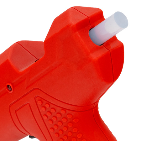 Клеевой пистолет, 11 мм, 40 (100) Вт, 18 г/мин, выключатель и индикатор напряжения Matrix цена