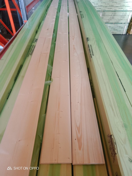 Вагонка штиль 12.5х110х6000 мм сорт А Хвоя 0.66м2