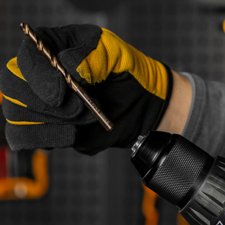 Сверло по металлу, 6,5 мм, HSS Co-8%// Denzel