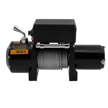 Лебедка автомобильная электрическая LB-2200, 2.2 т, 3.3 кВт, 12 В Denzel цена