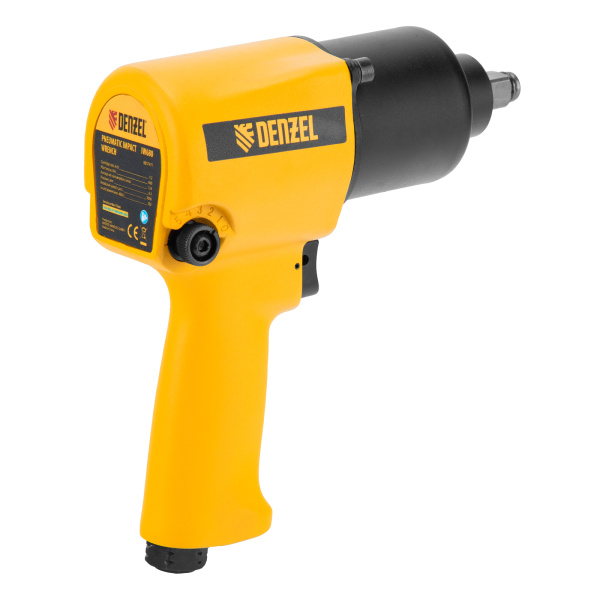 Ударный пневмогайковерт IW680, 1/2", 7000 об/мин, 680 Нм Denzel цена