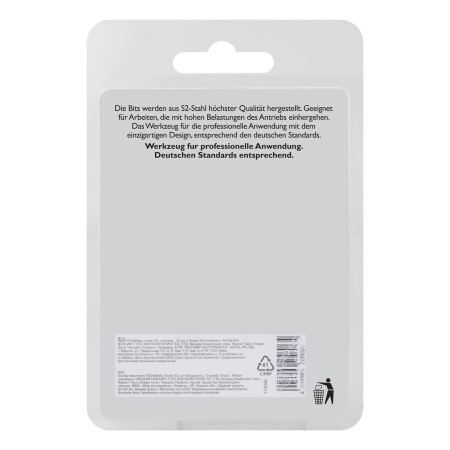 Бита PZ2х50мм, сталь S2, шестигр., 10 шт. Gross