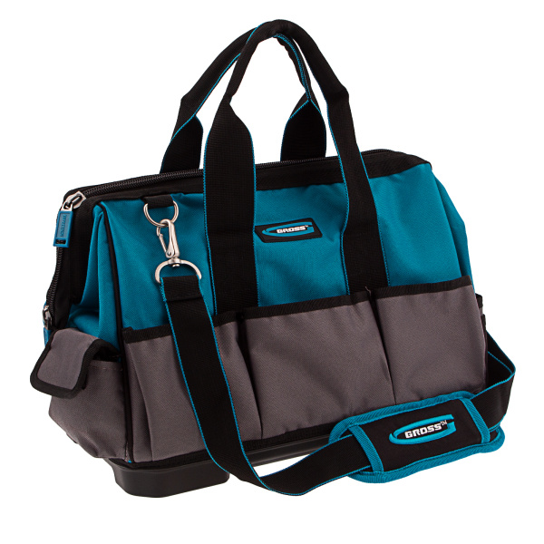 Сумка для инструмента HanD Werker, 26 карманов, дно пластик, наплечный ремень, 400 х 225 х 310 мм Gross цена