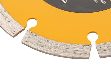 Диск алмазный, отрезной сегментный, 180 х 22.2 мм, сухая резка Denzel