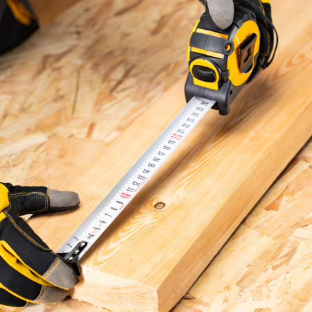 Рулетка 10м х 32мм, автоматич. фиксац., нейлон. покрытие, магнит. зацеп, двухстор. разметка Denzel цена