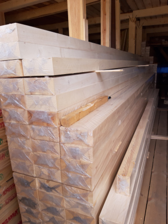 Брус клееный 100х200х3000 мм