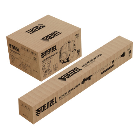 Триммер бензиновый DT 43S, 43 см3, 2.5 л. с, разъемная штанга, состоит из 2 частей Denzel цена